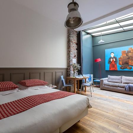 Апартаменты Artisan Lofts Near Marais Париж Экстерьер фото