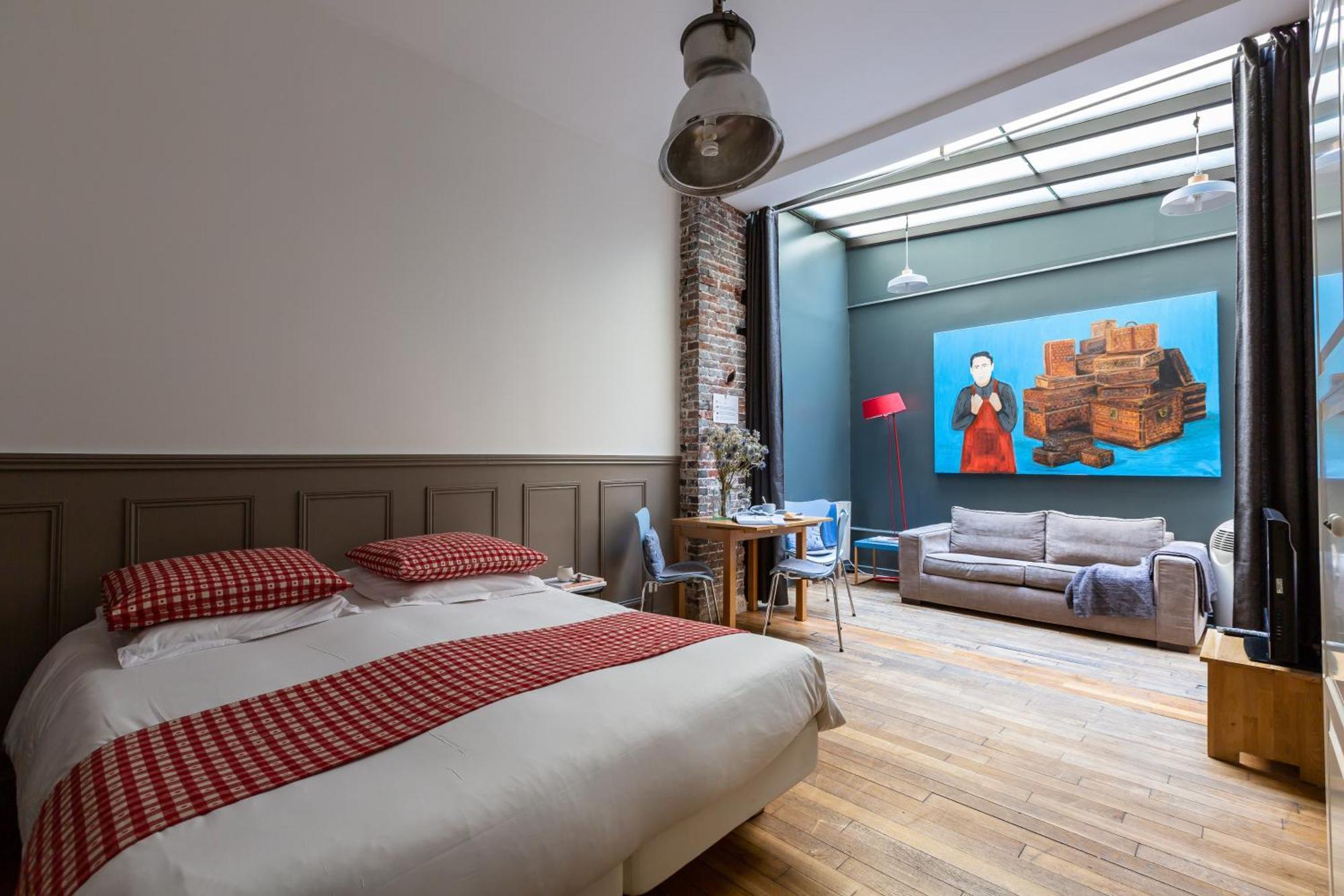 Апартаменты Artisan Lofts Near Marais Париж Экстерьер фото