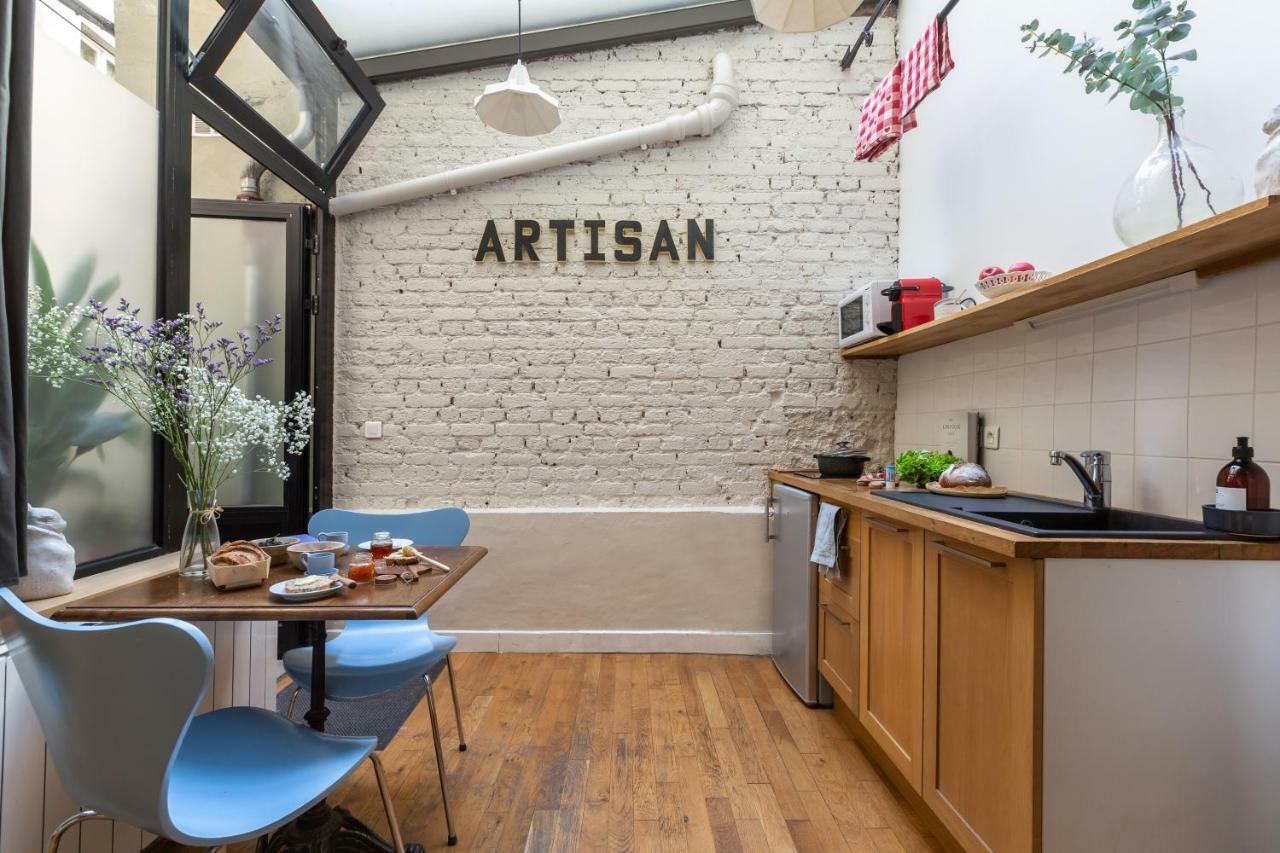 Апартаменты Artisan Lofts Near Marais Париж Экстерьер фото